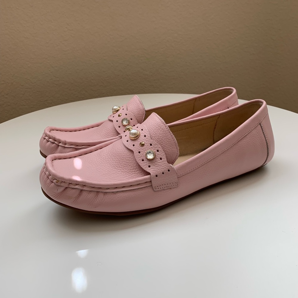 🌸 Isaac Mizrahi Leather Moccasins Size 10 🌸